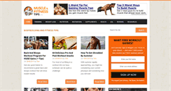 Desktop Screenshot of muscleandfitnesstips.org